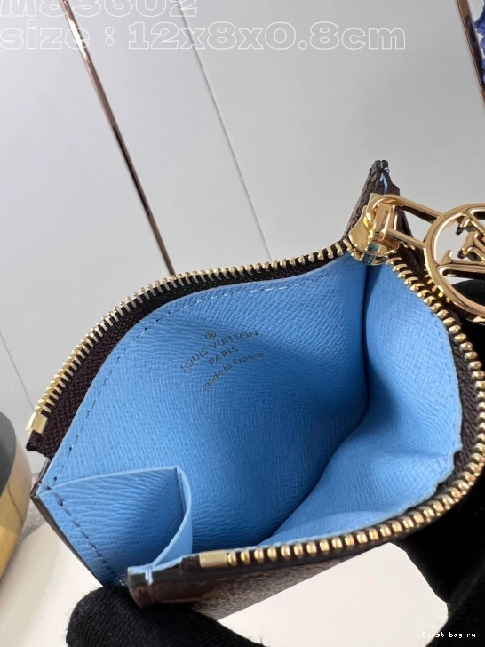 Frstbag ru Holder-12*8*0.8cm Card VUITTON Romy LOUIS 0729